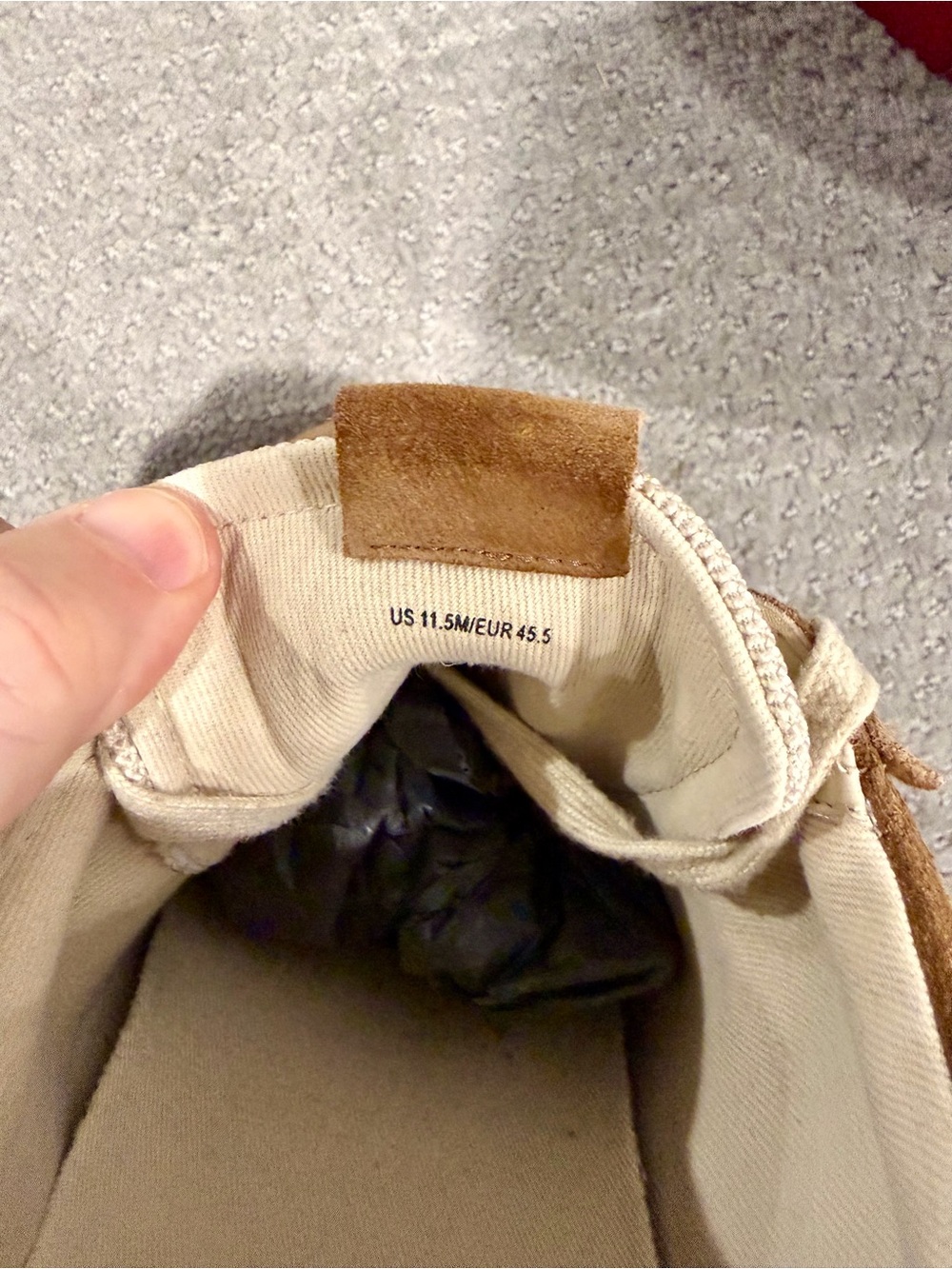 Vince Men's Suede Casual Ocean Sneakers in Brown and Cream - Picture 7 of 9